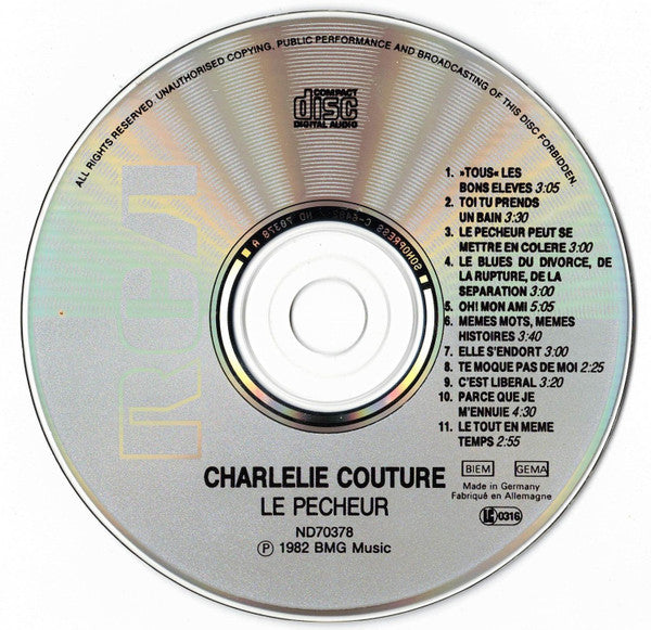 Charlélie Couture : Le Pêcheur... (CD, Album, RE)