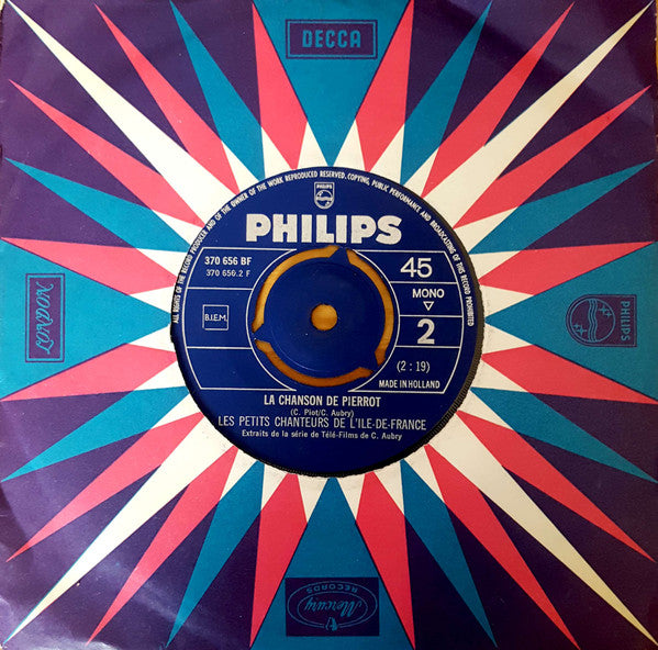 Les Petits Chanteurs De L'Ile De France : Poly S'en Va, Poly Revient (7")