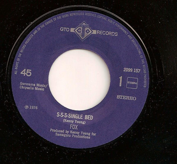 Fox (3) : S-s-s-single Bed (7", Single)