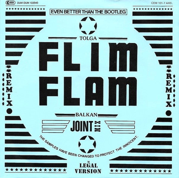 Tolga "Flim Flam" Balkan : The Best Of Joint Mix - Volume II (7", Single, Sil)