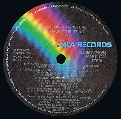 Marvin Hamlisch : The Sting (Original Motion Picture Soundtrack) (LP)
