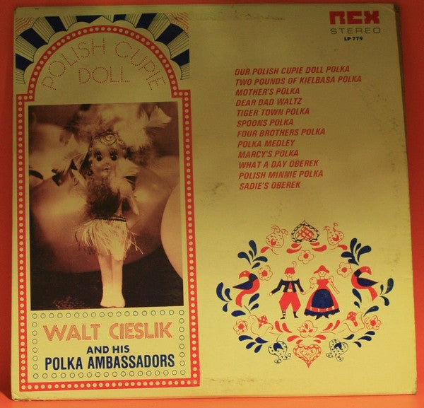 Walt Cieslik And His Polka Ambassadors* : Polish Cupie Doll (LP, Album)