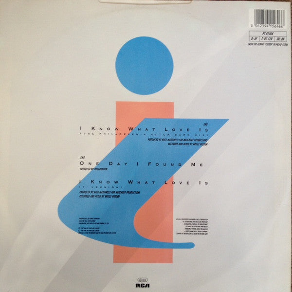 Imagination : I Know What Love Is (12")