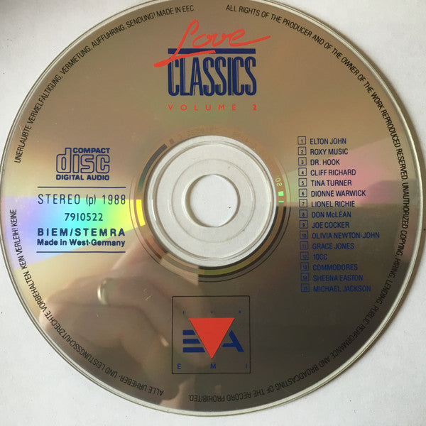 Various : Love Classics Vol. 2 (CD, Comp)
