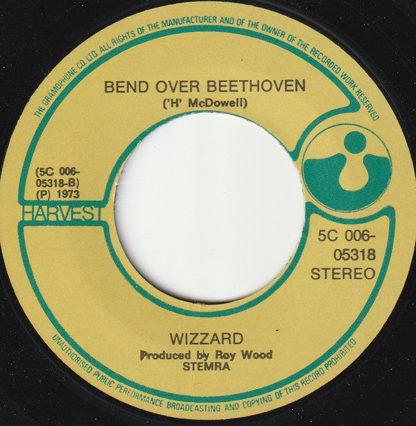 Wizzard (2) : See My Baby Jive (7", Single, Ora)