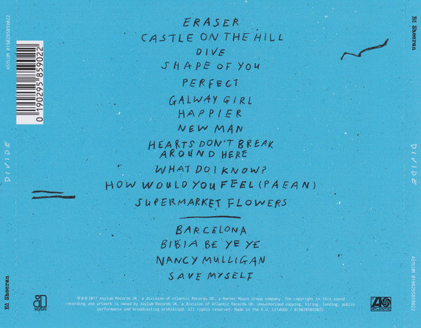 Ed Sheeran : ÷ (Divide) (CD, Album, Dlx)