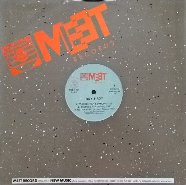 Roy & Roy : Trouble Rap & Dancing (12")