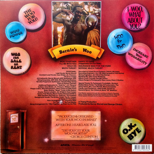Bernie Worrell : All The Woo In The World (LP, Album, RE, 180)