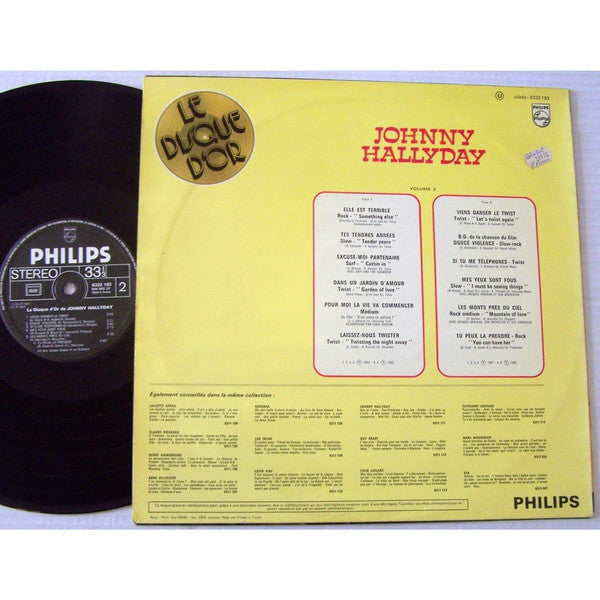 Johnny Hallyday : Le Disque d'Or (LP, Comp)