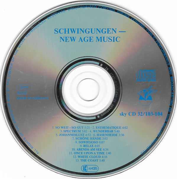 Various : Schwingungen - New Age Music (CD, Comp)