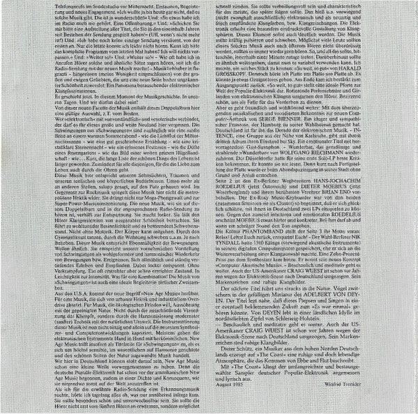 Various : Schwingungen - New Age Music (CD, Comp)