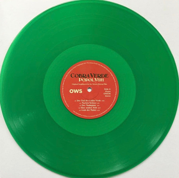 Popol Vuh : Cobra Verde (Original Soundtrack For The Werner Herzog Film) (LP, Album, RSD, Ltd, RE, Gre)
