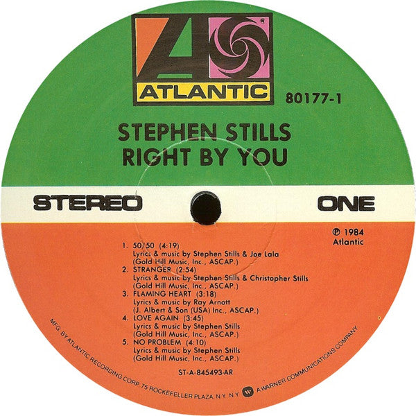 Stephen Stills : Right By You (LP, Album, All)