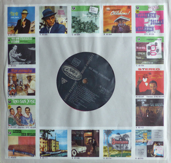Various : Big Band Evergreens (10", Comp)