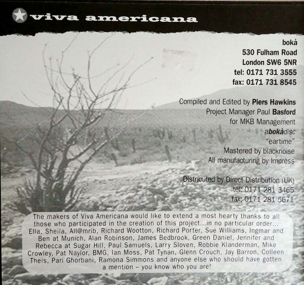 Various : Viva Americana (CD, Album, Comp)