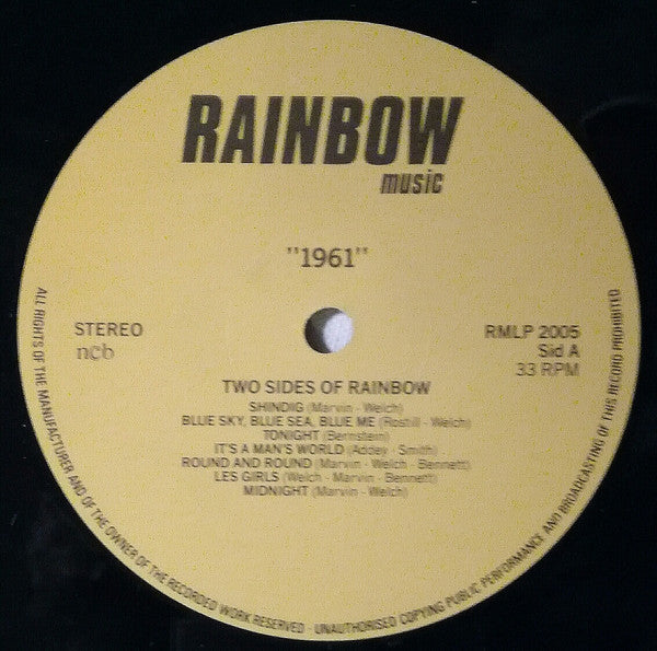 "1961"* / The Moonriders : Two Sides Of Rainbow (LP, Album)
