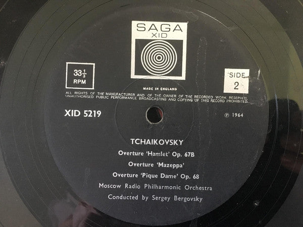 Pyotr Ilyich Tchaikovsky, Большой Симфонический Оркестр Всесоюзного Радио : Overture Op. 49 (LP)