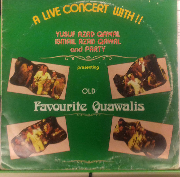 Ismail Azad Qawal, Yusuf Azad Qawwal : Favourite Quawalis (LP, Album, Uno)