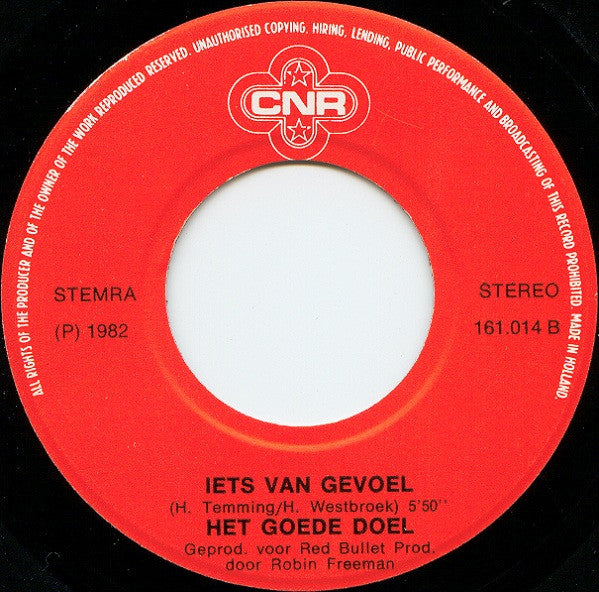 Het Goede Doel : Hou Van Mij (7", Single)