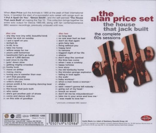 The Alan Price Set : The House That Jack Built (The Complete 60s Sessions) (2xCD, Comp)