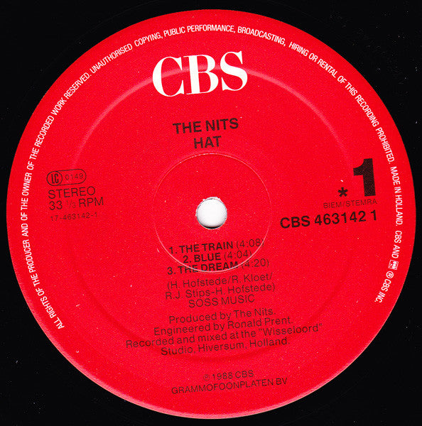 The Nits : Hat (12", MiniAlbum)