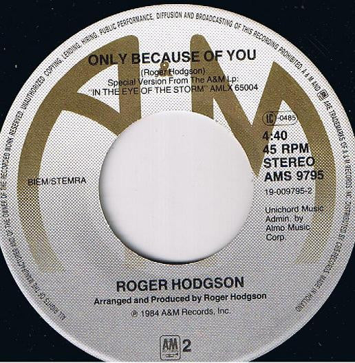 Roger Hodgson : Had A Dream (7", Single)