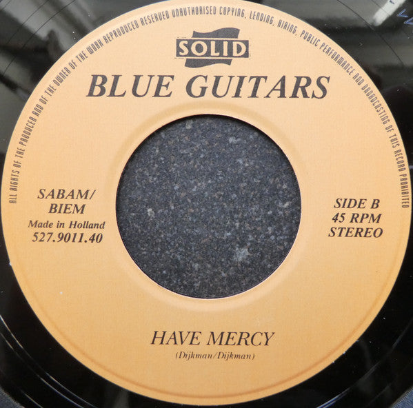 Blue Guitars : A Good Year For The Lost (7", Single)