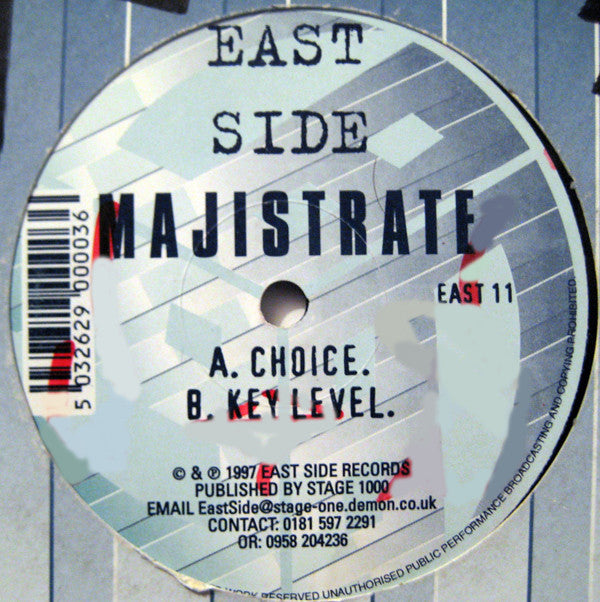 Majistrate : Choice / Key Level (12")