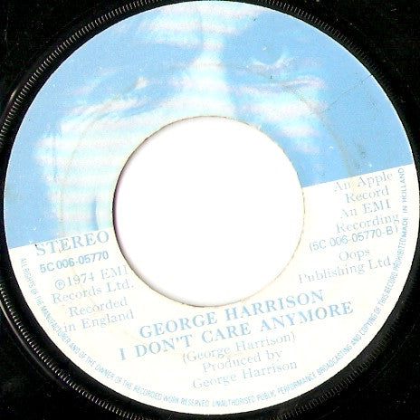 George Harrison : Ding Dong (7", Single)