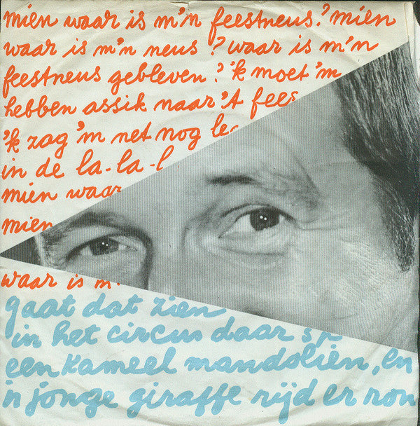 Toon Hermans : Mien, Waar Is Mijn Feestneus (7", Single, 4-P)