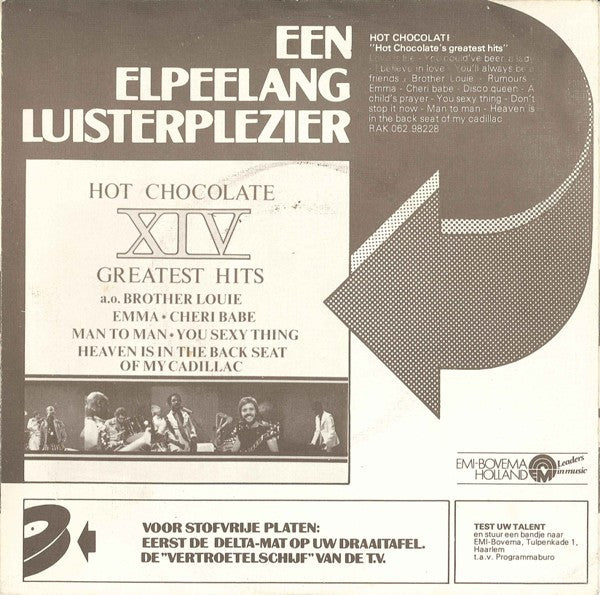 Hot Chocolate : So You Win Again (7", Single)