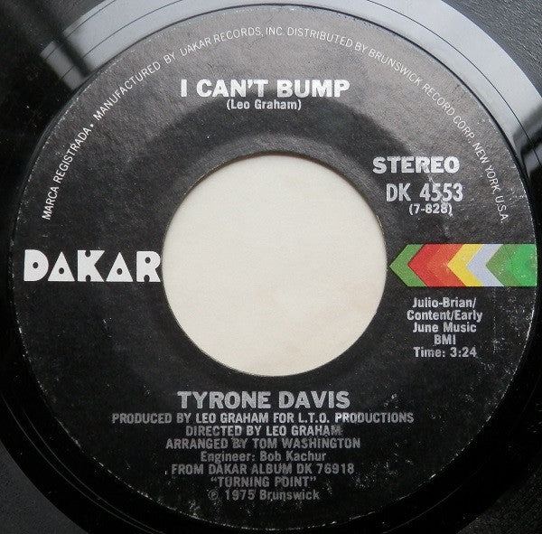 Tyrone Davis : So Good (To Be Home With You) (7", Single, Styrene)