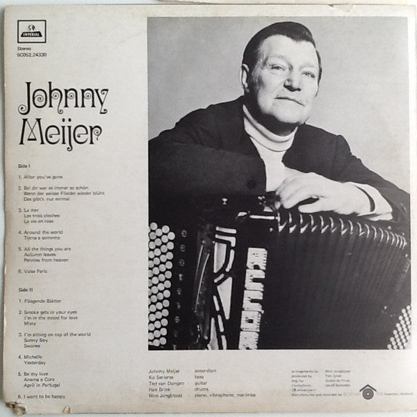 Johnny Meijer : Johnny Meijer (LP, Album)
