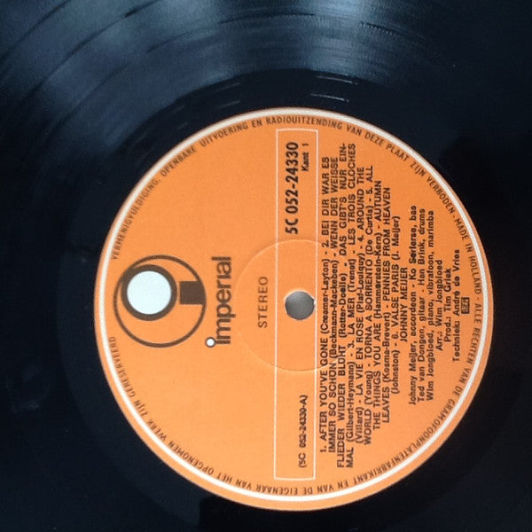 Johnny Meijer : Johnny Meijer (LP, Album)