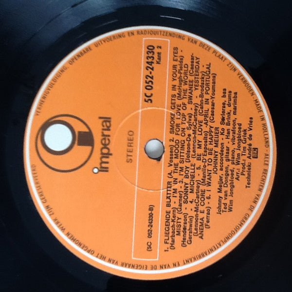 Johnny Meijer : Johnny Meijer (LP, Album)