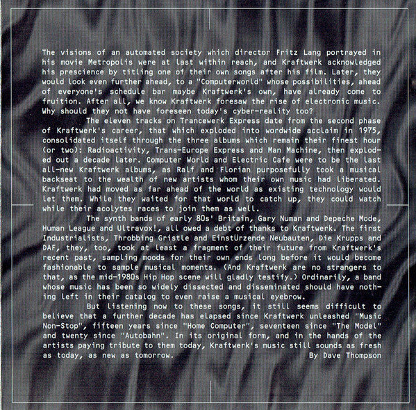 Various : Trancewerk Express Vol. I - A Tribute To Kraftwerk (CD, Comp)