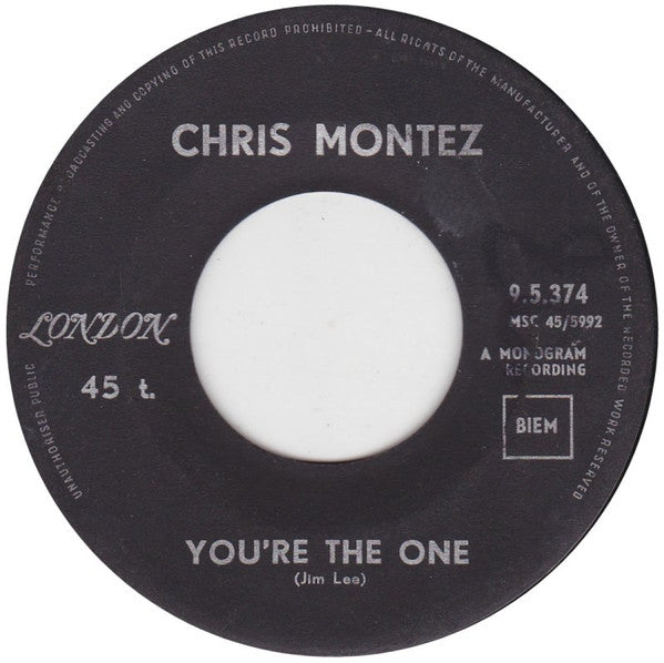 Chris Montez : Let's Dance (7", Single)