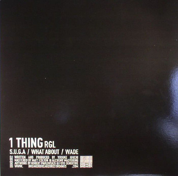 RGL (2) : 1 Thing (12")
