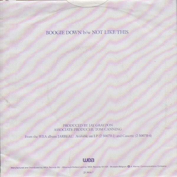 Jarreau* : Boogie Down (7")