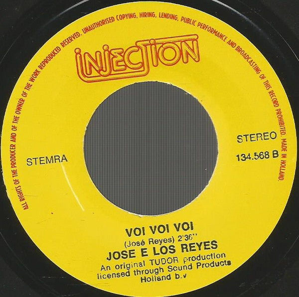 José E Los Reyes : Lailola (No Ablas Mas) (7", Single)