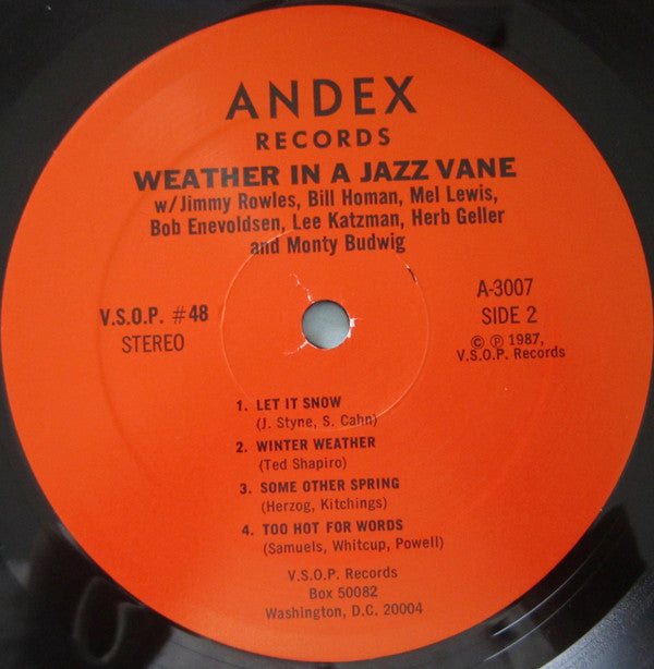 Jimmy Rowles Septet : Weather In A Jazz Vane (LP, Album, RE)