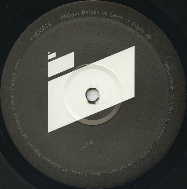 William Bendix (2), Lewis J Force : William Bendix Vs Lewis J Force EP (12", EP)
