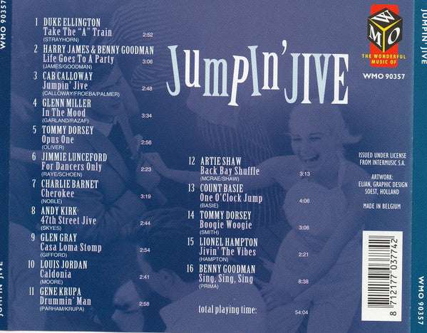 Various : Jumpin' Jive - Jump Back To The Swing Era With (CD, Comp)