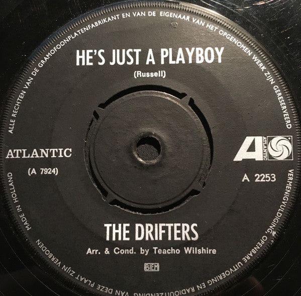 The Drifters : I've Got Sand In My Shoes (7", Single)