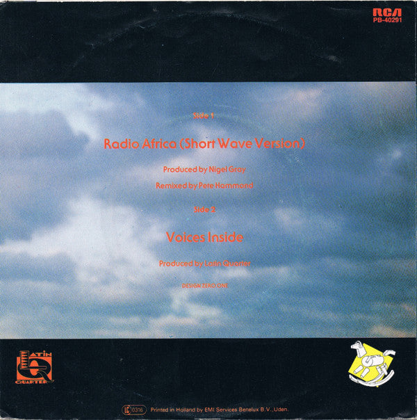 Latin Quarter : Radio Africa (7")