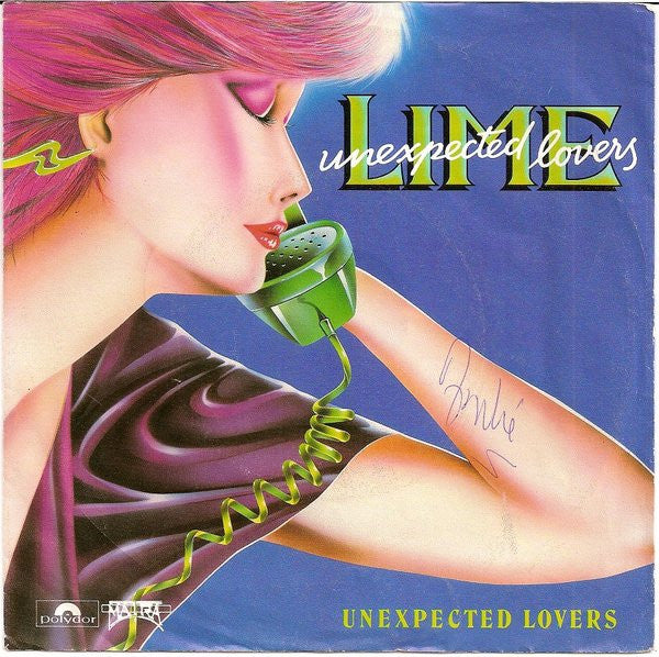 Lime (2) : Unexpected Lovers (7", Single)