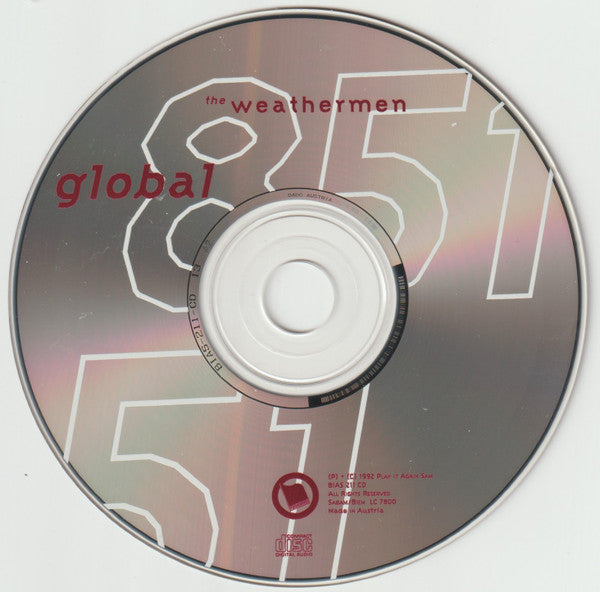 The Weathermen : Global 851 (CD, Album)