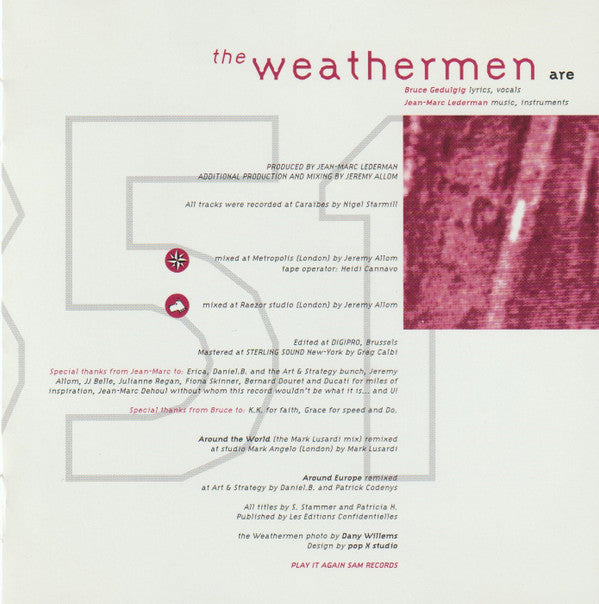 The Weathermen : Global 851 (CD, Album)