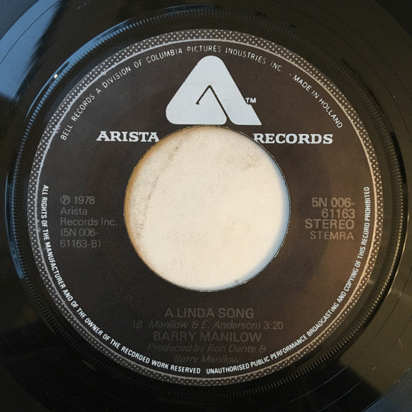 Barry Manilow : Copacabana (At The Copa) (7", Single)