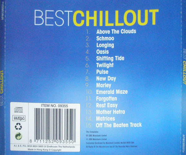 The Jockster : Best Chillout (CD, Comp, Mixed)
